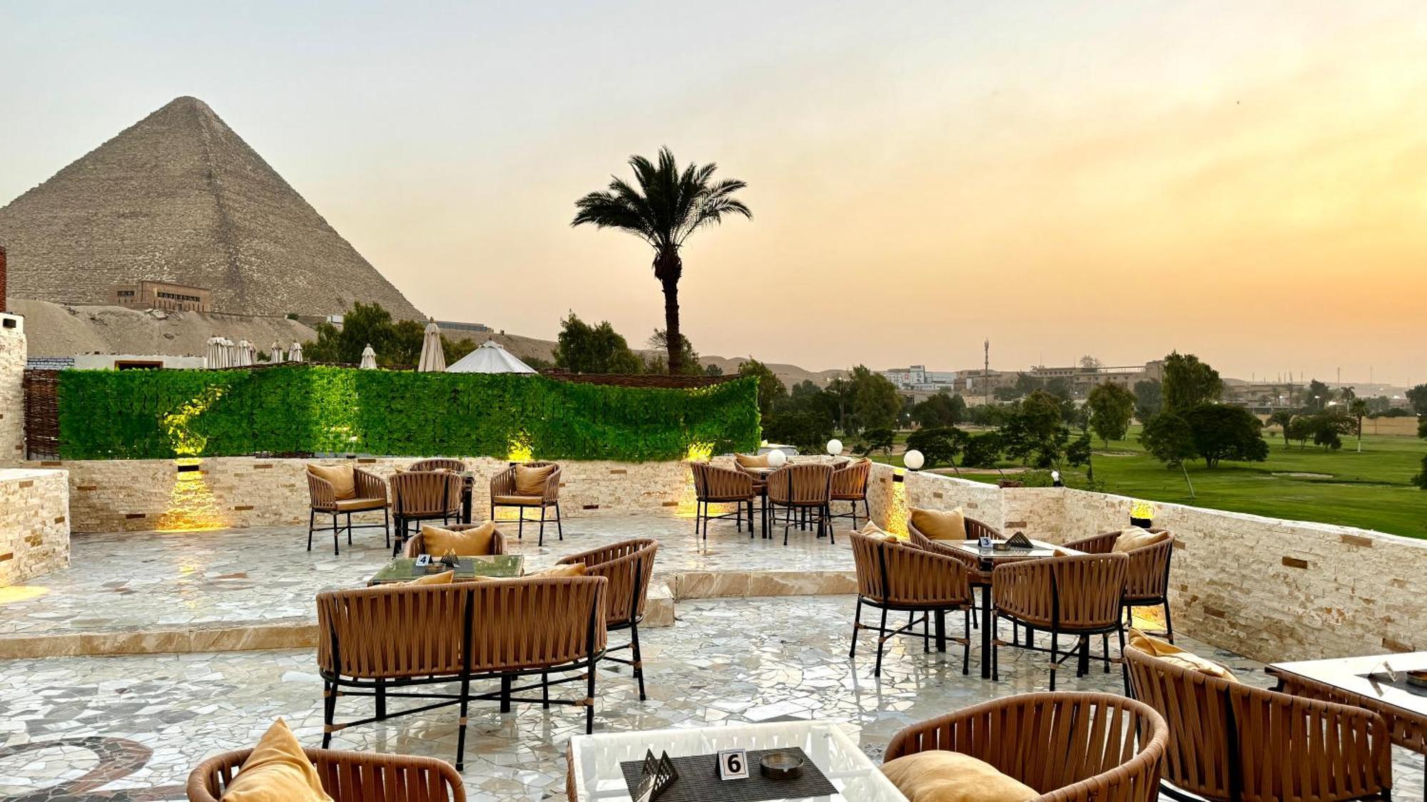 מלון Kafret el-Gabal Golf Pyramids View מראה חיצוני תמונה