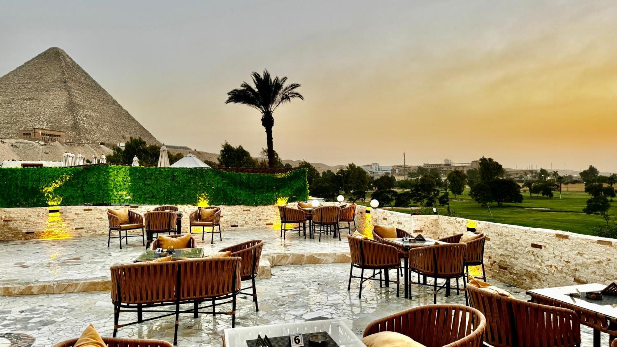 מלון Kafret el-Gabal Golf Pyramids View מראה חיצוני תמונה