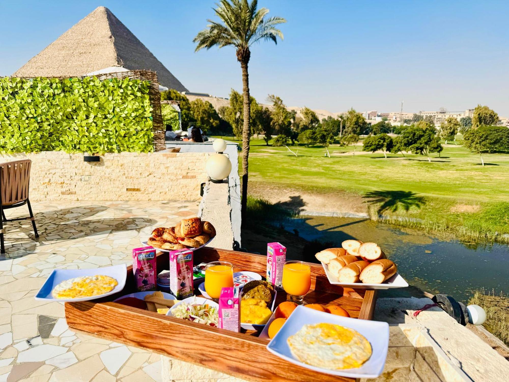 מלון Kafret el-Gabal Golf Pyramids View מראה חיצוני תמונה